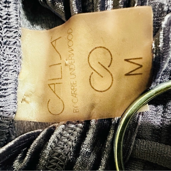 Calia by Carrie Underwood Women’s Med Purple Velvety Long Sleeve Pullover Jacket - Picture 7 of 8